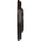 Ekena Millwork Granada Ceiling Medallion (Fits Canopies up to 6 5/8"), 18"OD x 3 1/2"ID x 2 1/2"P, Bronze CM18GABZS - alternate 3